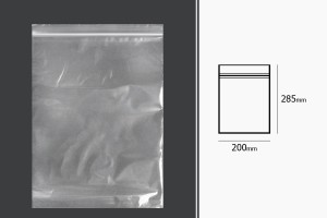 Plastikbeutel mit Druckverschluss 200x285 mm -100 Stücke-εικόνα_διαστάσεις