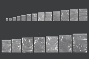 Plastikbeutel mit Druckverschluss 250x355 mm -100 Stücke-εικόνα_σύνθεση