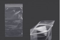 Sachets en plastique avec fermeture éclair 140 x 250 mm - 100 pcs