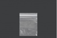 Transparent zip lock plastic bags in size 60x80 mm - 500 pcs