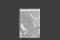 Transparent zip lock plastic bags in size 120x170  mm - 100 pcs