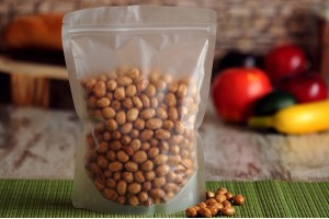 Standbodenbeutel transparent mit Druckverschluss,verschließbar 170x40x230mm - 50 Stücke-εικόνα_σύνθεση