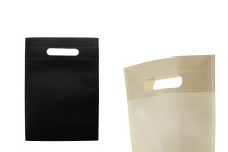 Sacs écologiques, non tissés et recyclables avec poignée 180 x 260 mm - 50 pcs