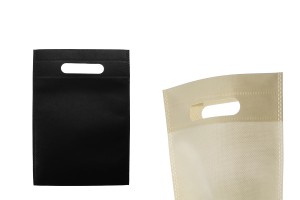 Sacs écologiques, non tissés et recyclables avec poignée 180 x 260 mm - 50 pcs-1