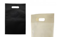 Τσάντες οικολογικές, non woven ανακυκλώσιμες με χειρολαβή 220x320 mm - 50 τμχ
