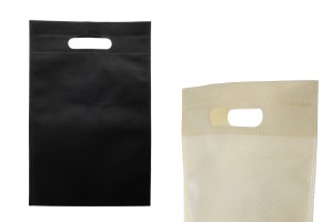Sacs écologiques, non tissés et recyclables avec poignée 220 x 320 mm - 50 pcs-1