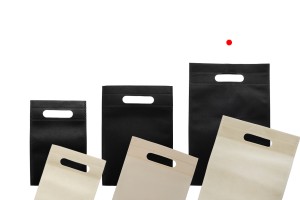 Sacs écologiques, non tissés et recyclables avec poignée 220 x 320 mm - 50 pcs-6