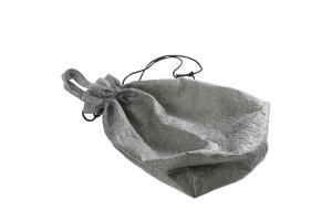 Umhängetasche non woven 43x43 cm mit schwarzer Kordel-3