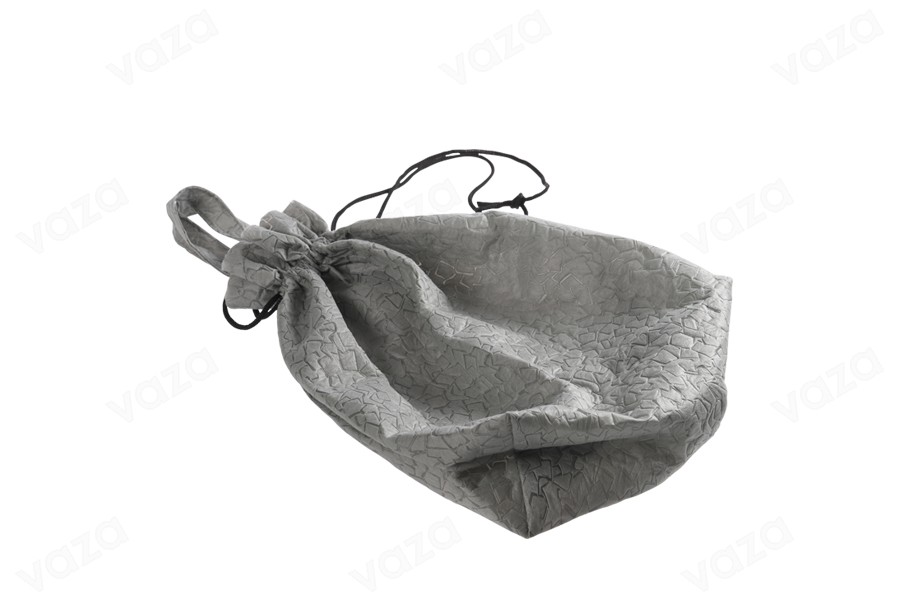 Sac à dos non tissé 43 x 43 cm avec cordon noir Sac à dos non tissé 43 x 43 cm avec cordon noir-