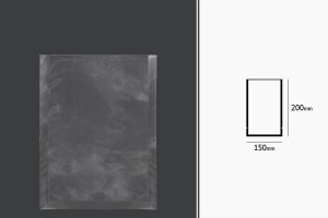 Vakuumbeutel für Lebensmittel 150x200 mm - 100 Stücke-εικόνα_διαστάσεις