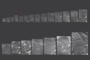 Sacs sous vide (sachets sous vide) pour la conservation - l'emballage des aliments et autres produits 90 x 130 mm - 200 pcs-εικόνα_σύνθεση