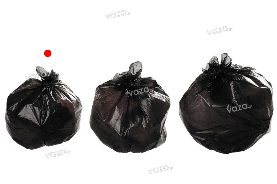 Disposable plastic bags in size 50x45 cm, without drawstring handles - 1 roll, 50 pcs each