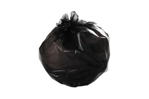Disposable plastic bags in size  80x100 cm, without drawstring handles - 1 roll, 10 pcs each-2
