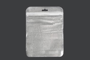 Beutel non woven 150x200 mm mit Druckverschluss und Euroloch -100 Stücke-produktbild