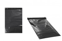 Sachets de transport de courrier étanches 320  x 490 mm noirs avec fermeture adhésive - 100 pcs