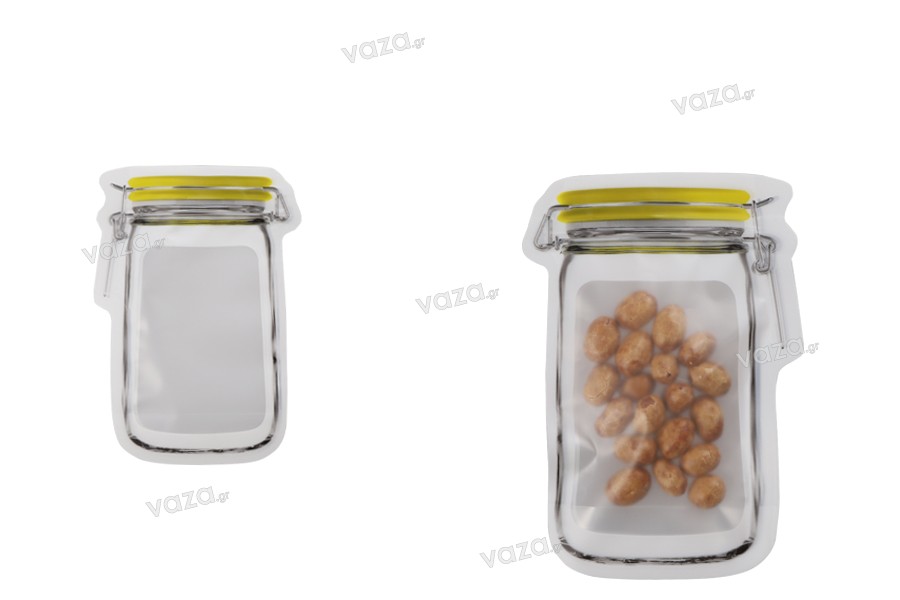 Jar shaped pouches outlet