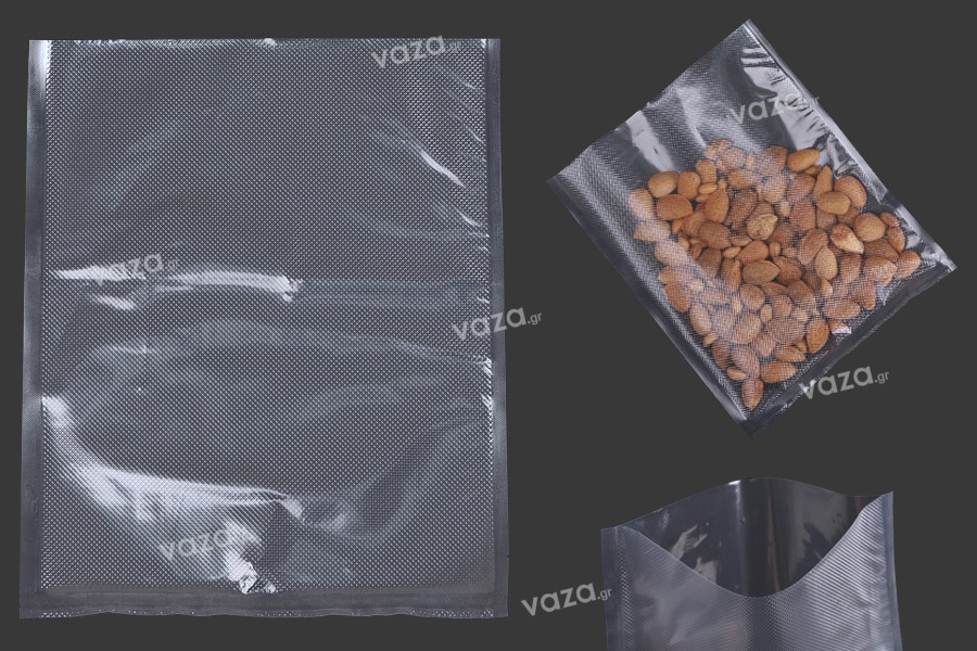 Vacuum sealing bags for optimal packaging and storing of food and other products250x300 mm - 100 pcs