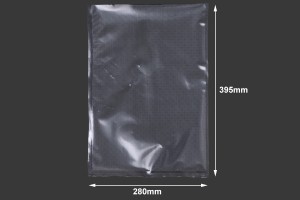 Vakuumbeutel für die Wartung - Verpackung von Lebensmitteln und anderen Produkten 280x395 mm - 100 Stk-εικόνα_διαστάσεις