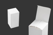 Carton box in white color 53x53x108 mm - 20pcs