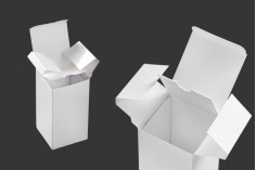 Κουτί χάρτινο σε λευκό χρώμα 63x63x118 mm - 20 τμχ