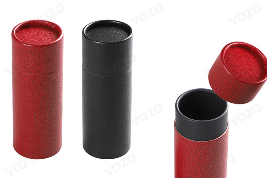 Box (innen schwarz) zylindrisch 61x165mm für Flaschen - 12 Stk Box (innen schwarz) zylindrisch 61x165mm für Flaschen - 12 Stk-produktbild