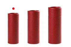 Kuti cilindrike (brenda e zezë) 48x135 mm për shishe - 12 copë