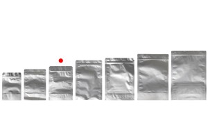 Sachets en aluminium (type Doypack) 140 x 40 x 200 mm avec fermeture zip et possibilité de thermoscellage - 100 pcs-εικόνα_σύνθεση