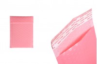 Envelopes with airplast 11x18 cm in matte pink color