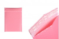 Envelopes with airplast 13x20 cm in matte pink color