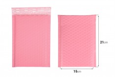 Umschläge mit Airplast 15x21 cm in mattrosa Farbe