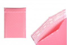 Buste imbottite 15x21 cm di colore rosa opaco - 10 pz