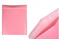 Envelopes with airplast 23x30 cm in matte pink color