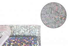 Plicuri cu airplast 13x20 cm în culoarea argintiu irizat - 10 buc