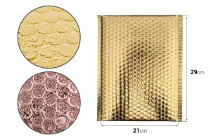 Enveloppes à bulles d'air aux dimensions 21 x 29 cm - 10 pcs-εικόνα_διαστάσεις