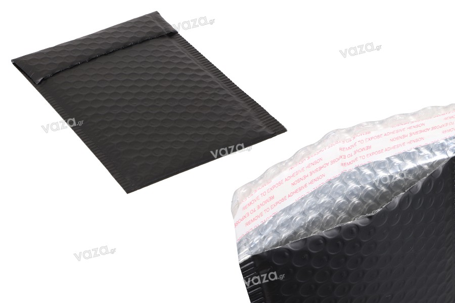 Enveloppes Avec Airplast 16x23 Cm De Couleur Noir Mat 10 Pcs Enveloppes A Bulles