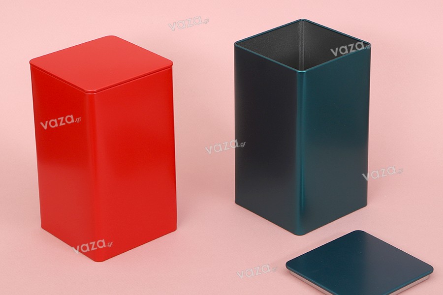 Metall Aufbewahrungsbox 85x85x150 Quadrat in verschiedenen Farben