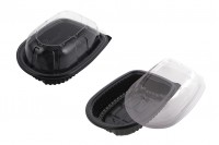 Plastic package (utensil) 264x195x110 mm with lid - 12 pcs