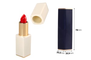 Lippenstiftetui - Lippenstift 3,5 gr mit Magnetverschluss - 5 Stück-εικόνα_διαστάσεις