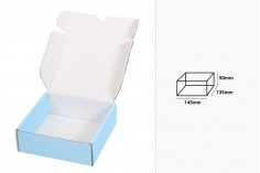 Κουτί συσκευασίας από χαρτί κραφτ 145x135x50 mm - 20 τμχ