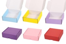 Boîte d'emballage en papier kraft 145 x 135 x 50 mm - 20 pcs Boîte d'emballage en papier kraft 145 x 135 x 50 mm - 20 pcs