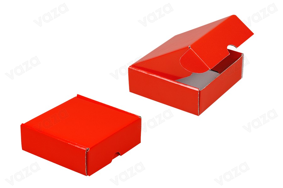 Verpackungskarton aus Kraftpapier 145x135x50mm - 20 Stück Verpackungskarton aus Kraftpapier 145x135x50mm - 20 Stück-bildgruppe