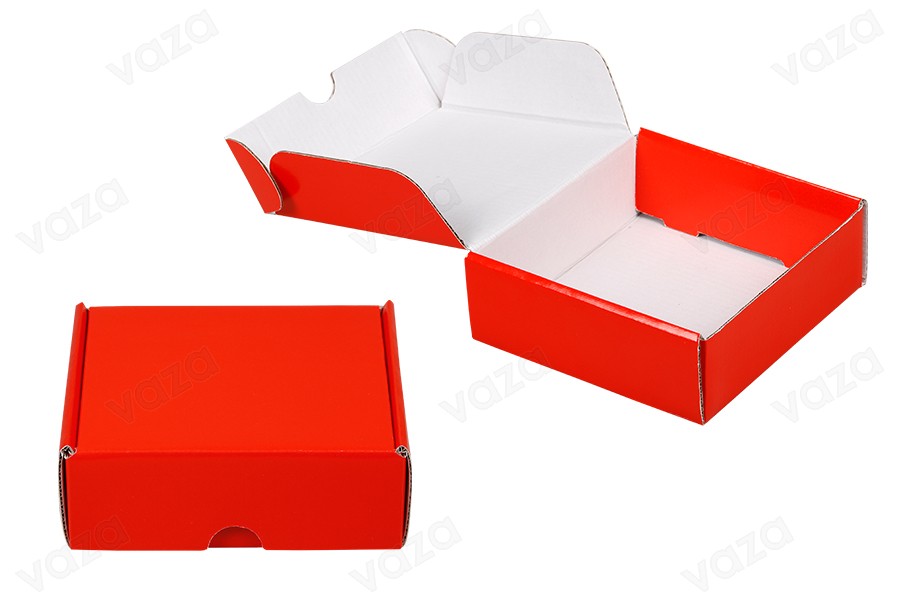Verpackungskarton aus Kraftpapier 145x135x50mm - 20 Stück Verpackungskarton aus Kraftpapier 145x135x50mm - 20 Stück-produktbild