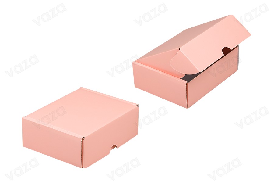 Verpackungskarton aus Kraftpapier 170x130x60mm - 20 Stück-bildgruppe
