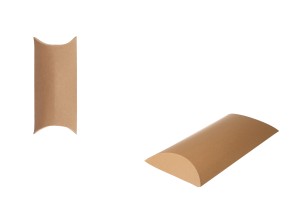 Karton 200x90x40mm aus Kraftpapier in Kissenform - 20 Stück-1