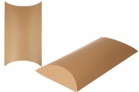 Kraft paper pillow box in size 500x300x100  mm - 20 pcs  