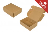 Kraft paper packaging box 220x160x70 mm - 20 pcs