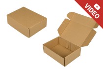 Verpackungsbox aus Kraftpapier 220x160x70 mm - 20 Stk Verpackungsbox aus Kraftpapier 220x160x70 mm - 20 Stk