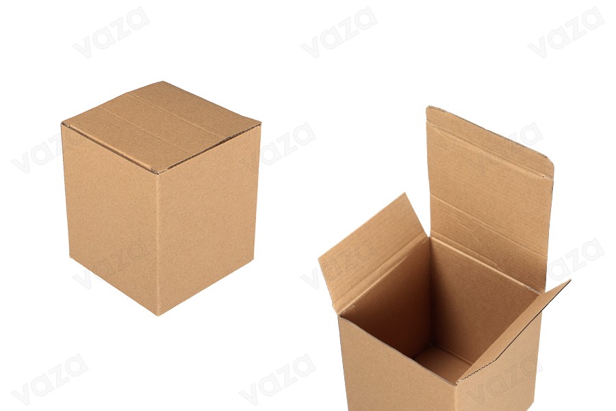 Verpackungskarton 130x130x150mm aus Kraftpapier - 20 Stk Verpackungskarton 130x130x150mm aus Kraftpapier - 20 Stk-εικόνα_προϊοντική