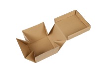 Kraftpapierschachtel 3-Blatt 120x120x100 mm - 20 Stk Kraftpapierschachtel 3-Blatt 120x120x100 mm - 20 Stk