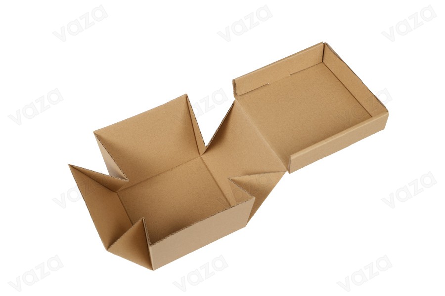 Kraftpapierschachtel 3-Blatt 120x120x100 mm - 20 Stk-